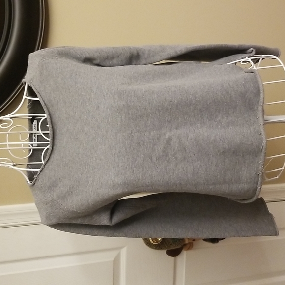 Cozy Helmut Lang Cropped Sweatshirt - Picture 1 of 9